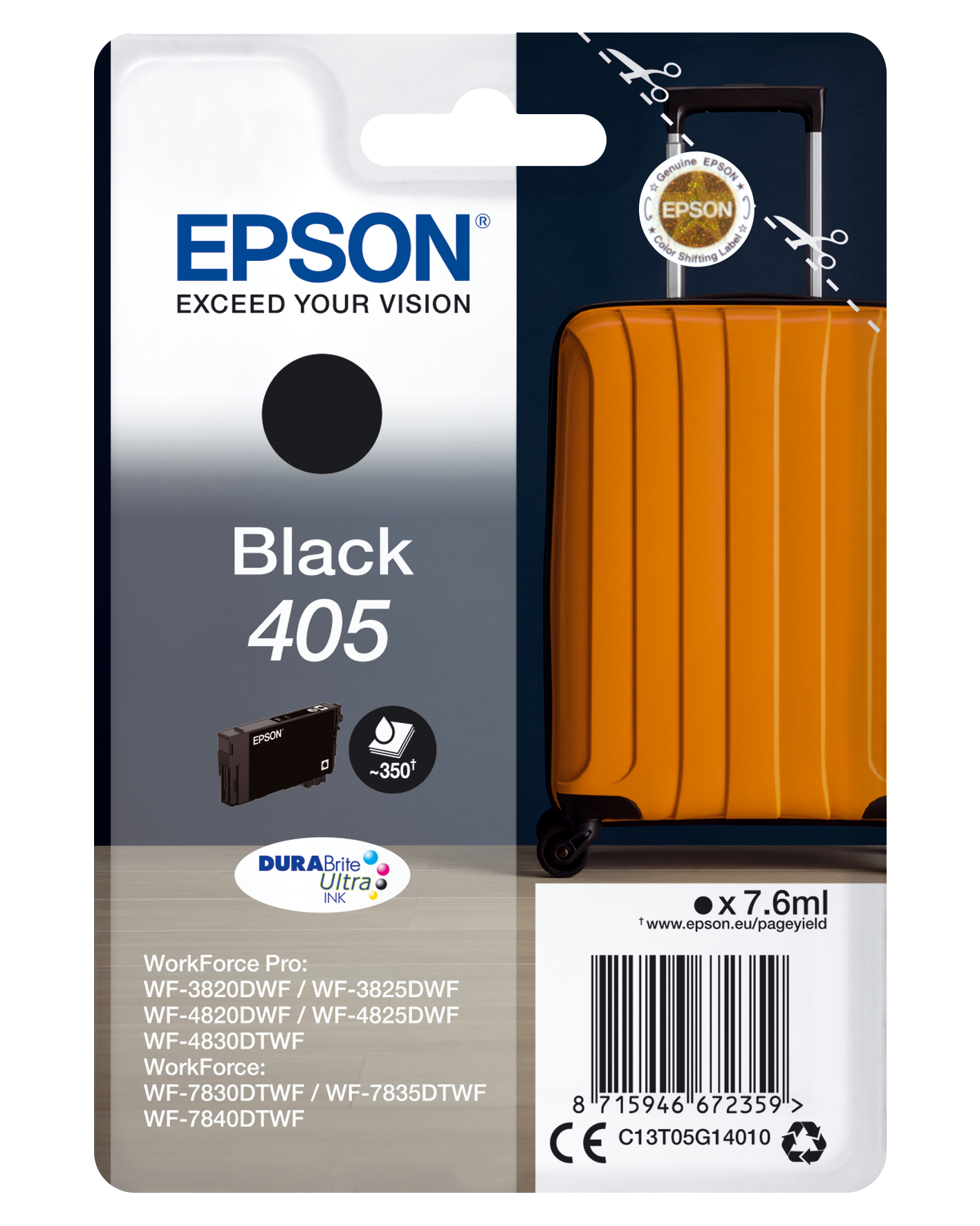 Epson 405 - 7.6 ml - nero - …