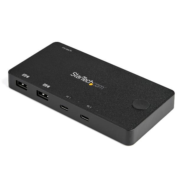 StarTech.com 2 Port USB C KVM Switch, 4K …