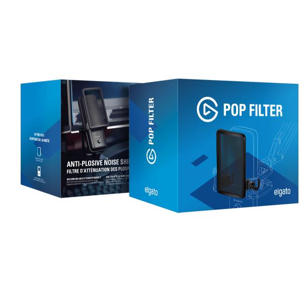 Elgato - Filtro pop per microfono