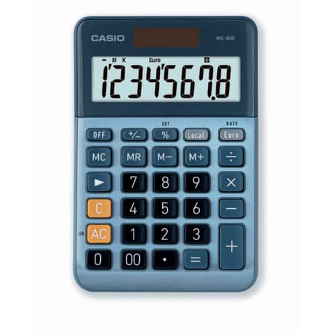 Casio MS-80E - Calcolatrice da tavolo - 8 …
