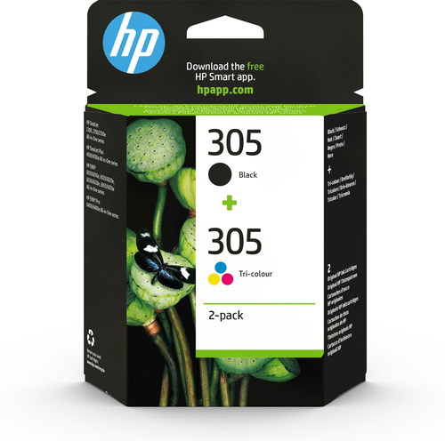 HP 305 - Confezione da 2 - nero, …