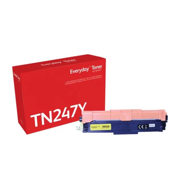 Everyday - Alta resa - giallo - compatibile - cartuccia toner (alternativa per: Brother TN247Y) - per Brother DCP-L3510, L3517, L3550, HL-L3270, L3290, MFC-L3710, L3730, L3750, L3770