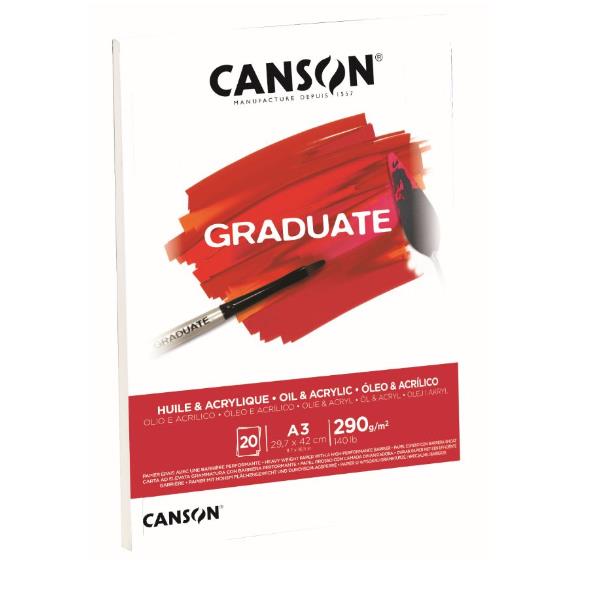 CANSON Graduate Oil & Acrylic - Blocco - …