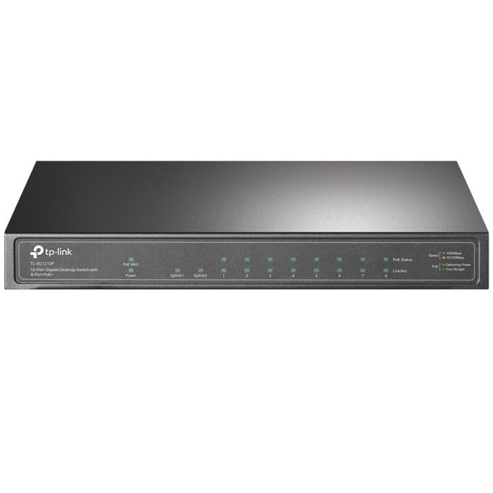 TP-Link TL-SG1210P - Switch - unmanaged - 8 …
