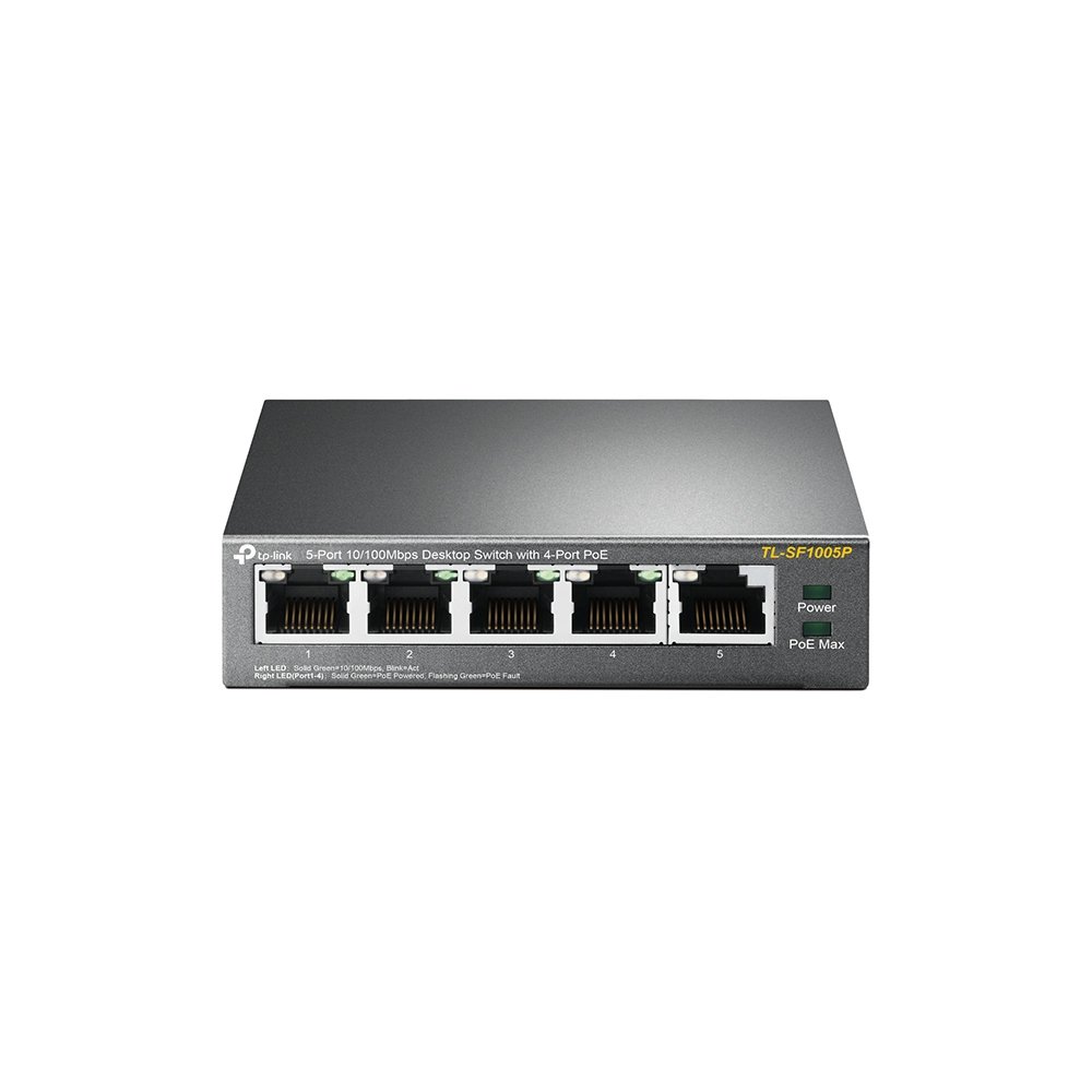 TP-Link TL-SF1005P - Switch - unmanaged - 5 …