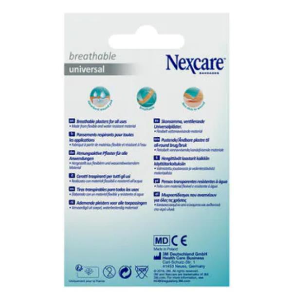 Nexcare Universal - Fasciatura - 1.9 x 7.2 …