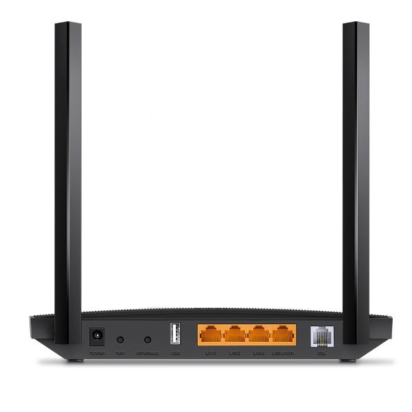 TP-Link Archer VR400 - Router wireless - modem DSL - switch a 4 porte - GigE - 802.11a/b/g/n/ac - Dual Band