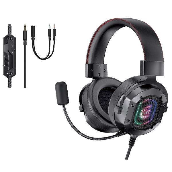 Conceptronic ATHAN03B - Cuffie con microfono - dimensione …