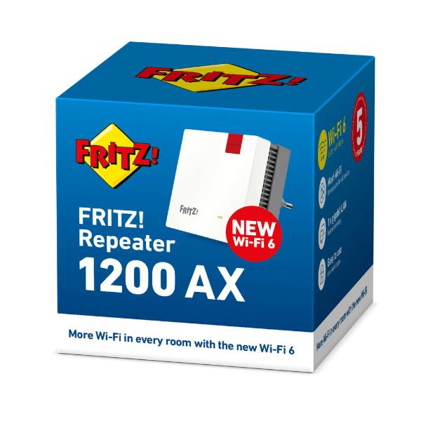 AVM FRITZ! Repeater 1200 AX - Wi-Fi range …