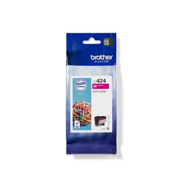 Brother LC424M - Magenta - originale - cartuccia …