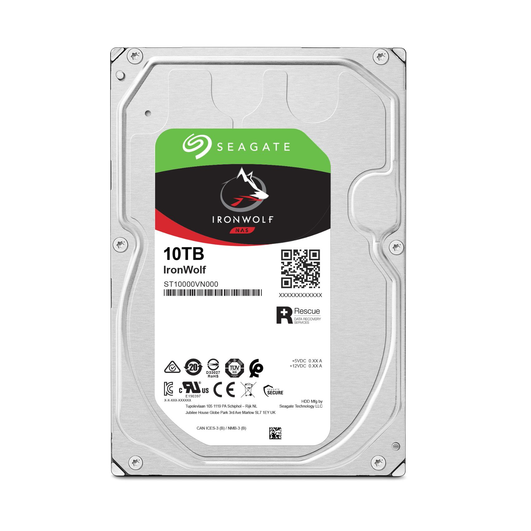 Seagate IronWolf ST10000VN000 - HDD - 10 TB …