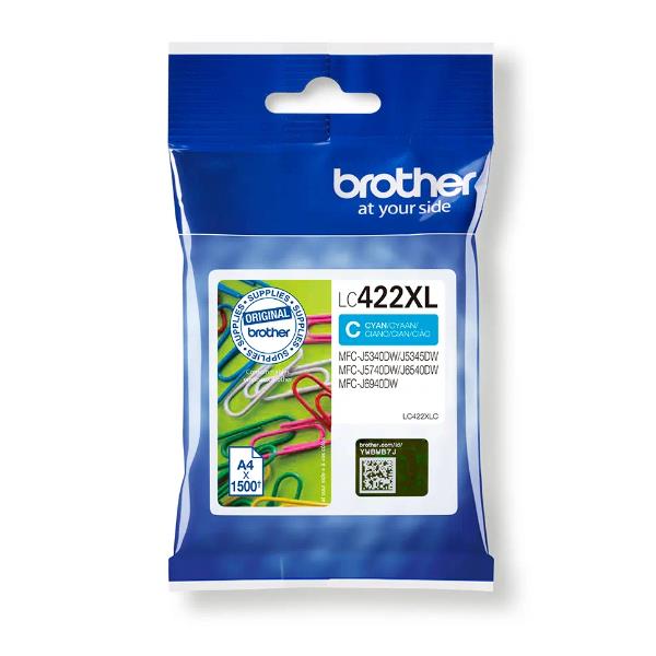 Brother LC422XLC - Alta resa - ciano - …