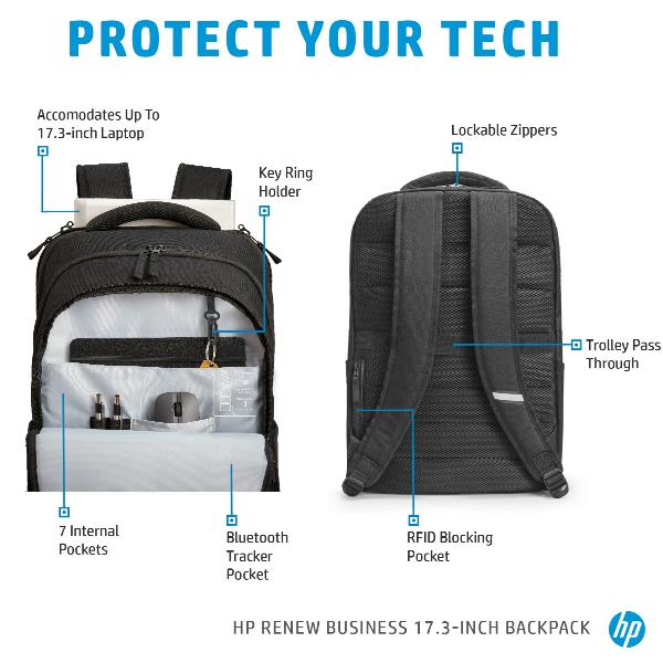 HP Renew Business - Zaino porta computer - …