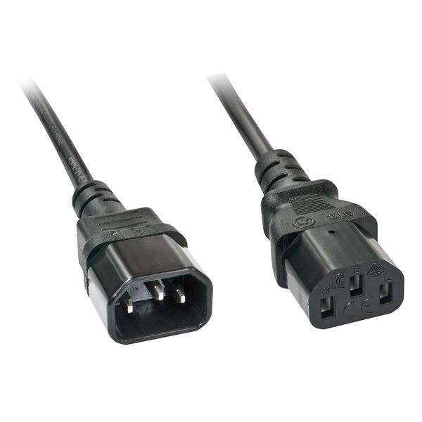 Lindy IEC-Mains Extension Cable - Cavo di alimentazione …