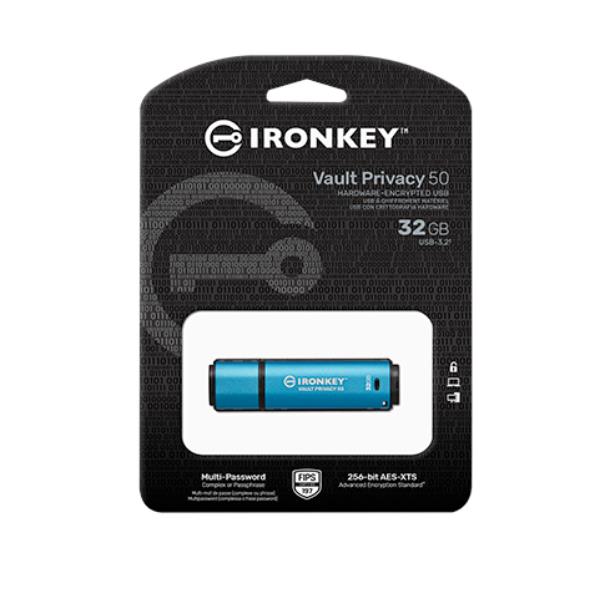 Kingston IronKey Vault Privacy 50 Series - Chiavetta …