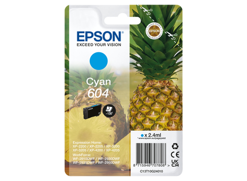 Epson 604 - 2.4 ml - ciano - …