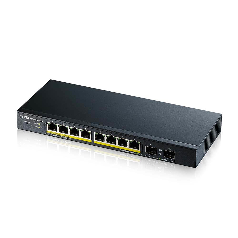Zyxel GS1900-10HP - Switch - intelligente - 8 …