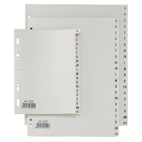 Separatore alfabetico A/Z Record R - PP - …