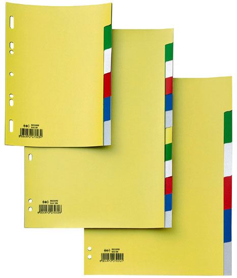 Separatore Record S - 6 tasti - PP …