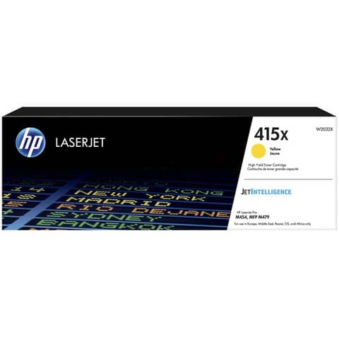 Hp - Toner originale - 415X - Giallo …