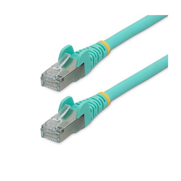 StarTech.com 7.5m CAT6a Ethernet Cable - Aqua - …