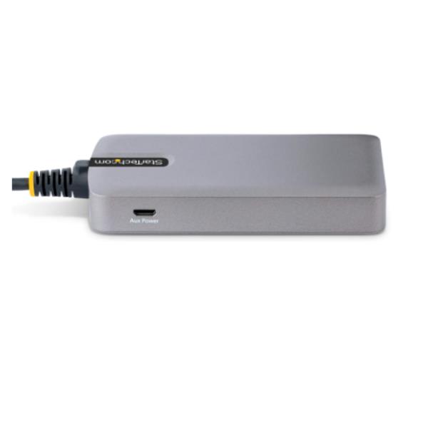 StarTech.com 3-Port USB-C Hub with Ethernet, 3x USB-A …