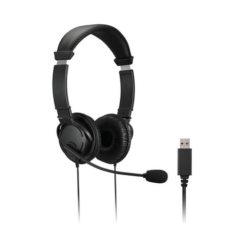 Kensington USB Hi-Fi Headphones - Cuffie con microfono …