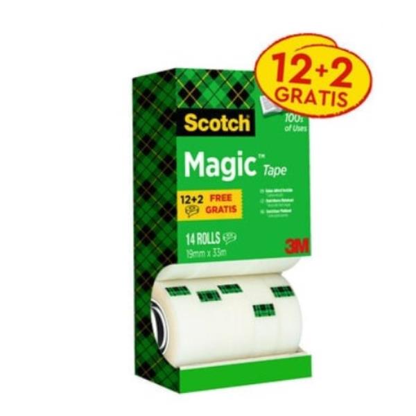 MUTI PACK 14 ROTOLI SFUSI DI NASTRO ADESIVO …