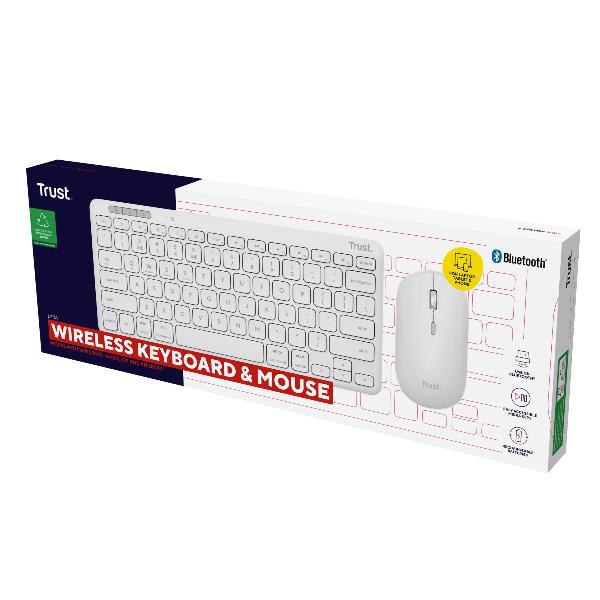 LYRA WL KEYBOARD MOUSE IT White