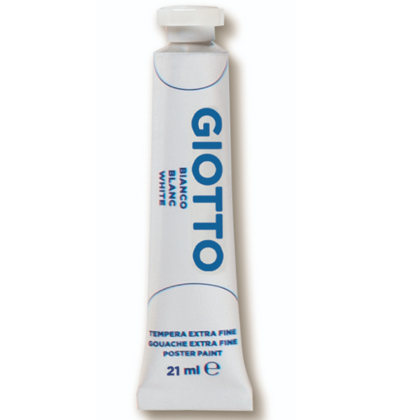 CF6 tub. tempera 21ml BIANCO
