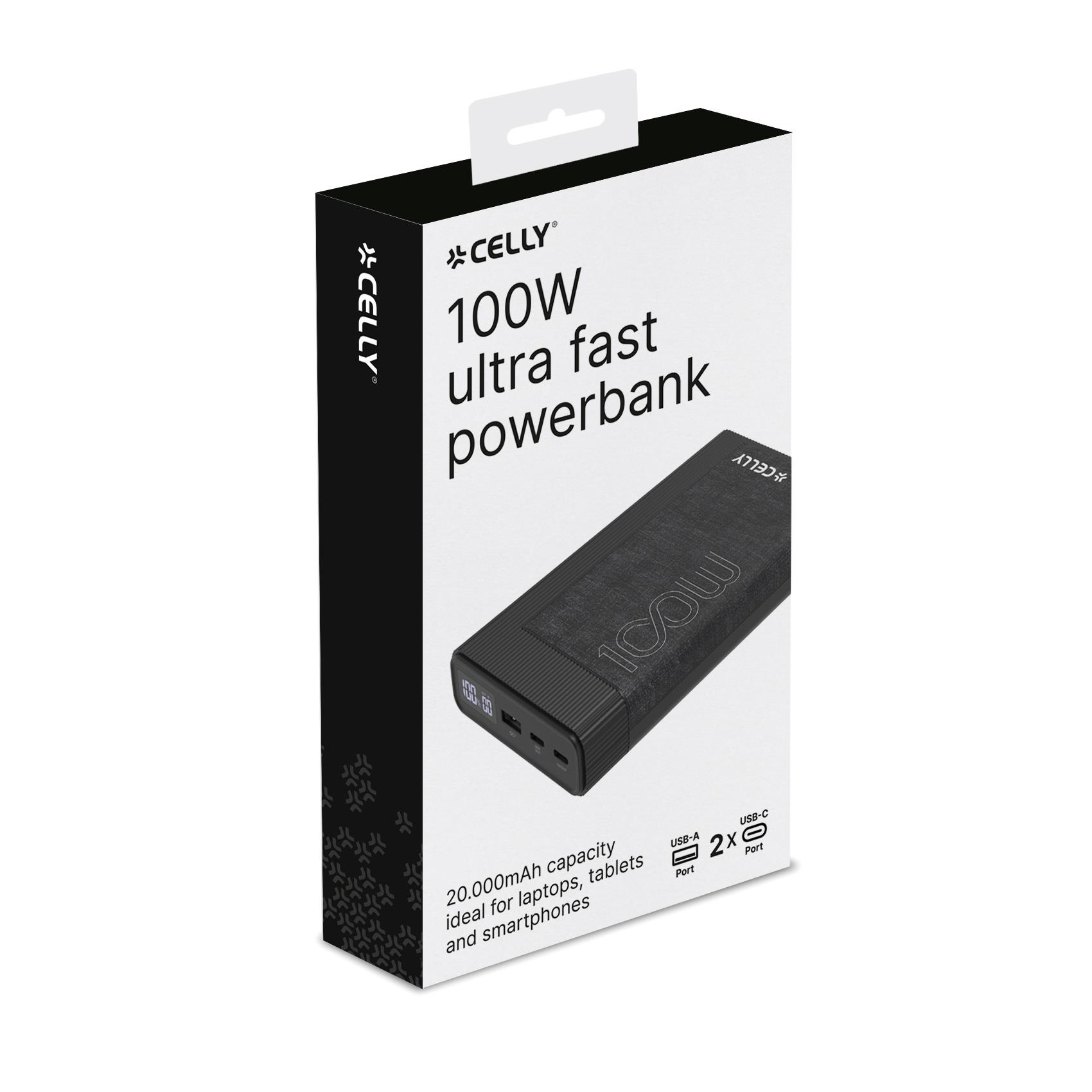 =>>POWER BANK PD100W 20000 BK