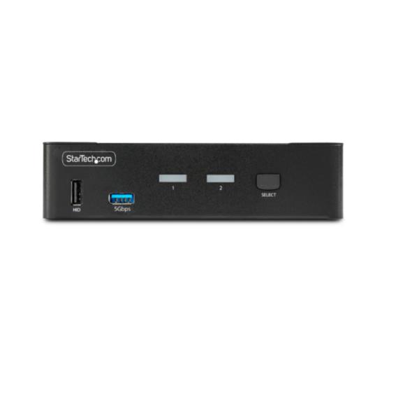 StarTech.com 2-Port DisplayPort KVM Switch, 8K 60Hz / …