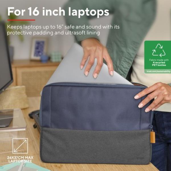 Trust Lisboa - Custodia per notebook - 13.3" …