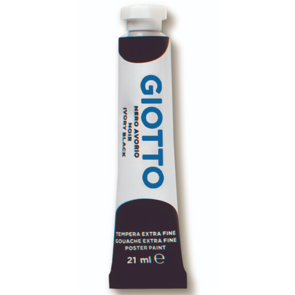 CF6 tub. tempera 21ml nero