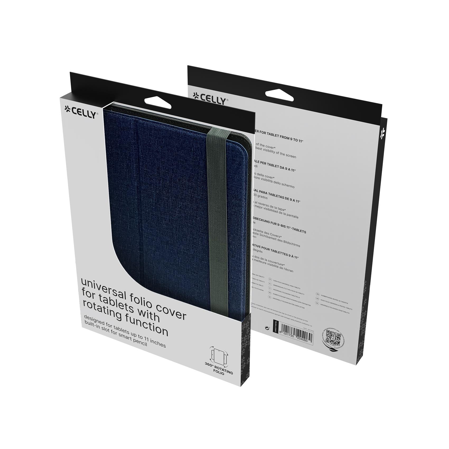 Celly UNIROTTAB11 - Flip cover per tablet - …