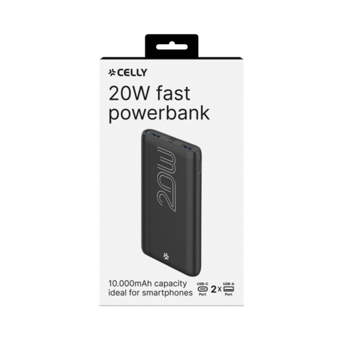 Celly ProPower PBPD10000EVO - Powerbank - 10000 mAh …