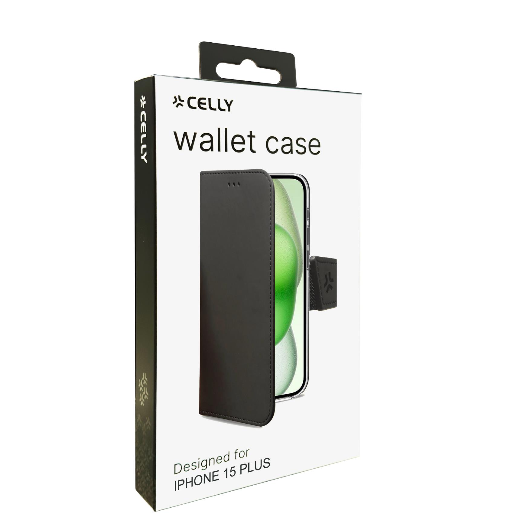 Celly WALLY1055, Custodia a borsellino, Apple, iPhone 15 …