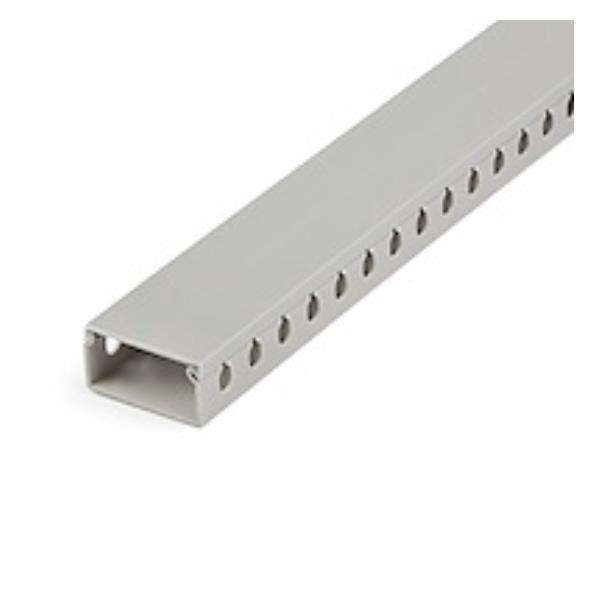 StarTech.com Canalina di cablaggio cavi scanalata con coperchioda …