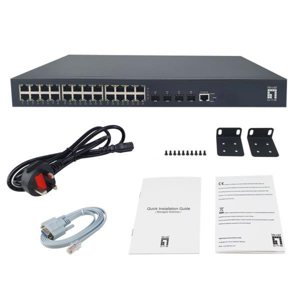 LevelOne GEL-2871 - Switch - gestito - 24 …