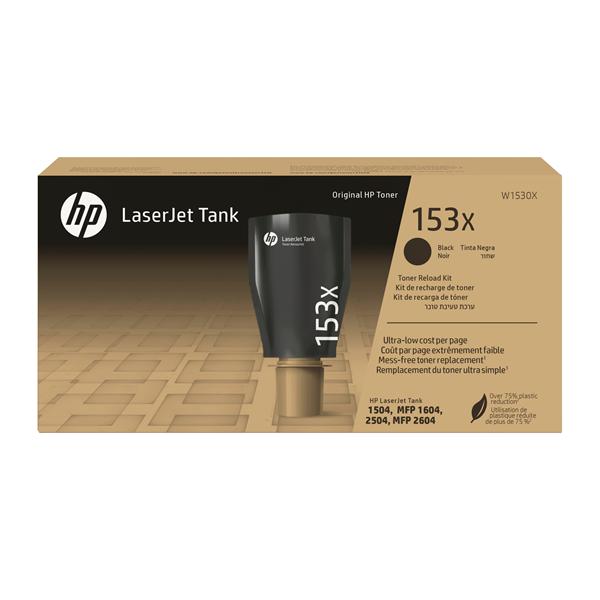 HP 153X - Alta capienza - nero - originale - LaserJet - cartuccia toner (W1530X) - per LaserJet Tank 2504dw, MFP 1602w, MFP 2604sdw