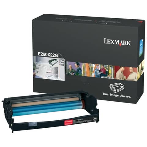 Lexmark - Kit fotoconduttore LCCP - per Lexmark E260, E360, E460, E462, ES460, X264, X363, X364, X463, X464, X466, XS364, XS463