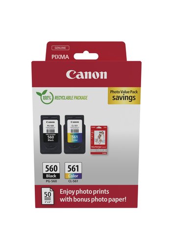 Canon PG-560/CL-561 Photo Value Pack - Lucido - …