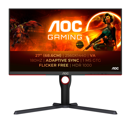 27 AOC Gaming 16:9 VA 2K 180Hz Reg …