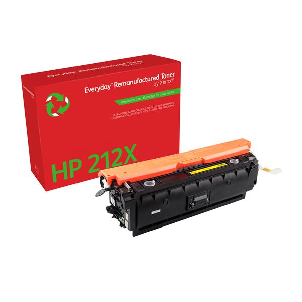 Everyday - Alta resa - giallo - compatibile - cartuccia toner (alternativa per: HP 212X, HP W2122X) - programma di restituzione Green World Alliance