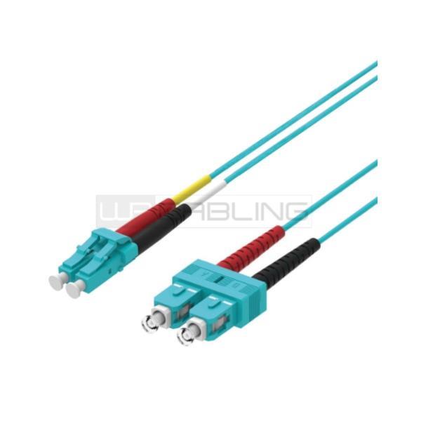 PATCH CORD 2 FIBRE 50/125 OM3 LCD/SCD CAVO …
