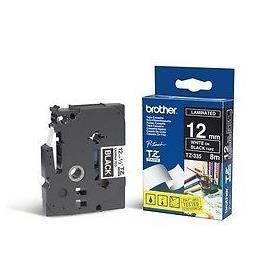 Brother TZe-335 - Adesivo standard - bianco su …