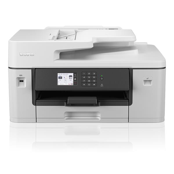 Brother MFC-J6540DWE - Stampante multifunzione - colore - ink-jet - A3/Ledger (supporti) - fino a 25 ppm (copia) - fino a 28 ppm (stampa) - 250 fogli - 33.6 Kbps - USB 2.0, LAN, Wi-Fi(n) - con 4 mesi di abbonamento EcoPro
