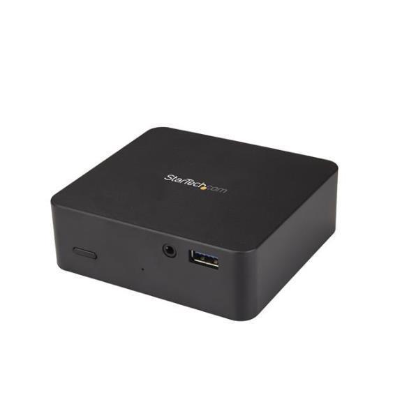 StarTech.com USB-C Dock, USB Type-C Laptop Docking Station …