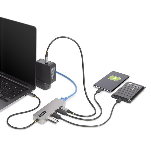 StarTech.com 3-Port USB-C Hub with 2.5 Gigabit Ethernet …