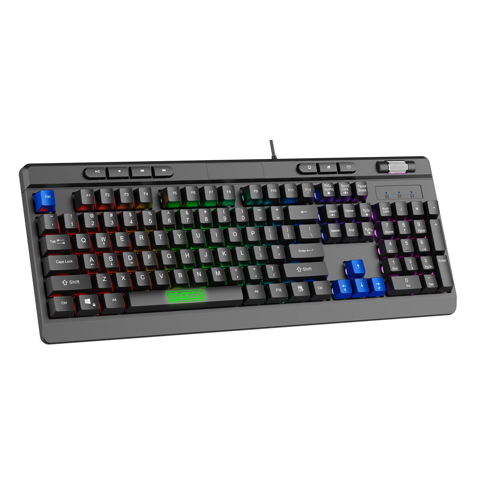 Celly - SPARCO - Wired Keyboard STEALTH SPARCO …